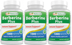 Best Naturals Berberine Plus 1000 mg/Serving 120 Capsules - (Pack of 3)