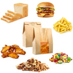50 Pcs Bread Bags for Homemade Bread 50% Thicker With Window Sourdough Bags