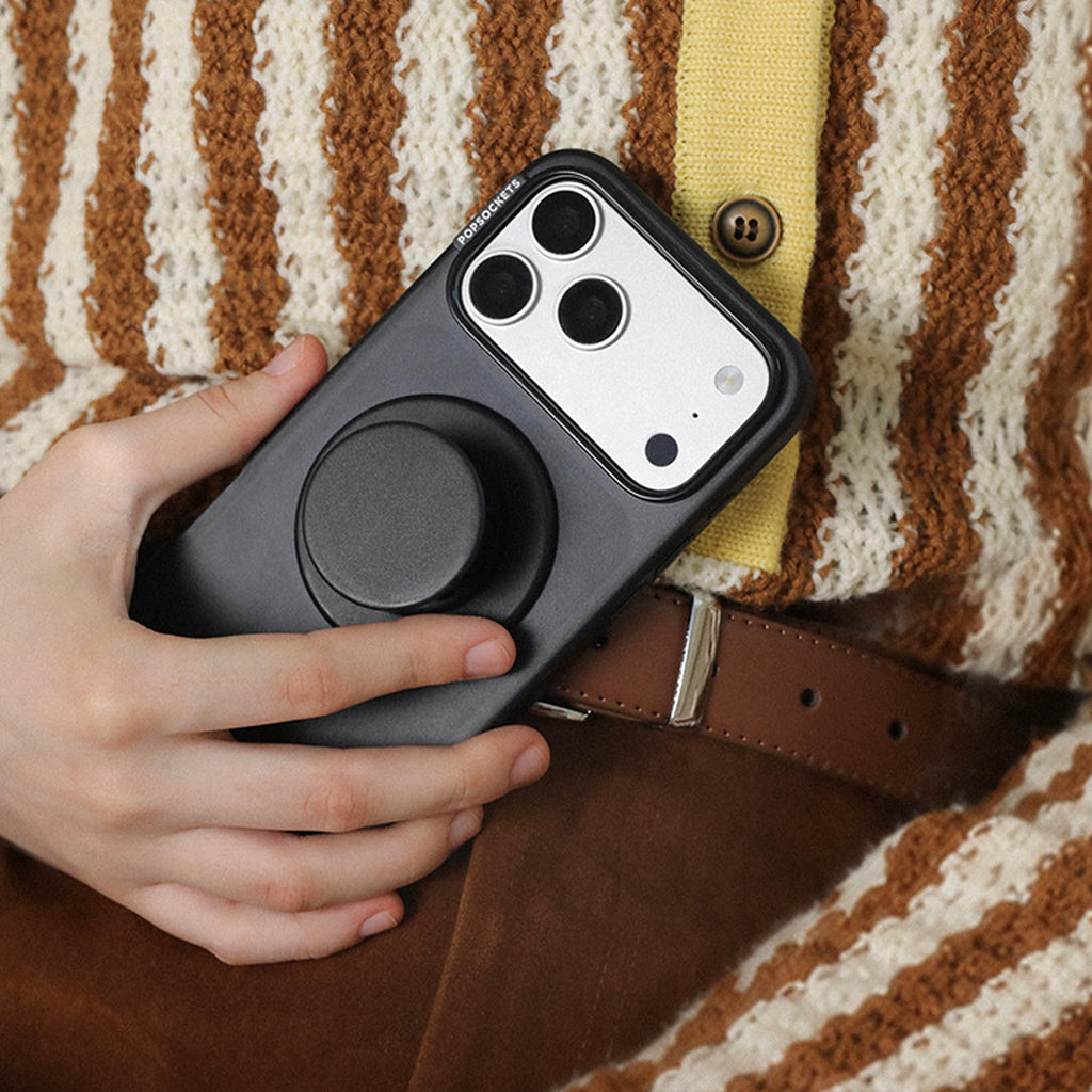 PopSockets Phone Grip for MagSafe, Magnetic Holder- Black