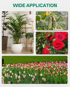 8 Pack 24 In Plant Support Stakes, Peony Cages And Supports with 15 Lables