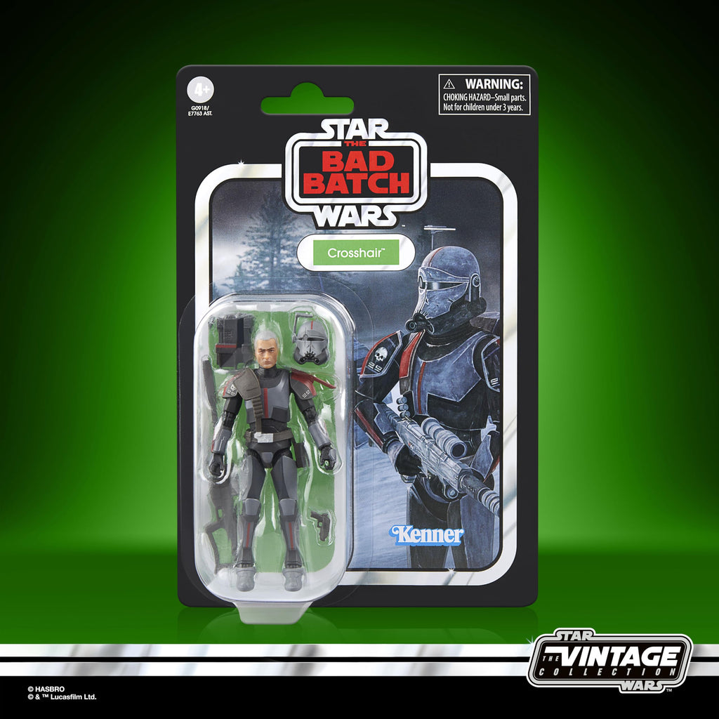 STAR WARS The Vintage Collection Crosshair, The Bad Batch Premium 3.75 Inch Collectible Action Figure