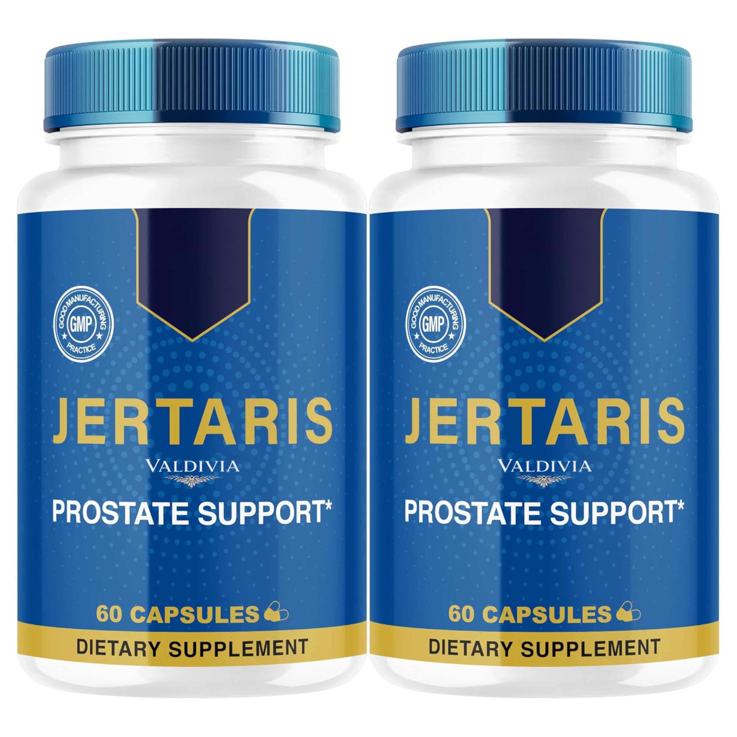(2 Pack) Jertaris Capsules - Official Jertatis Prostate Health Supplement Support Natural Ingredients - Maximum Strength, Premium Advanced Formula Health & Wellness, 120 Capsules for 2 Months
