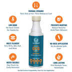 3D Printer Adhesive Glue Bed Weld Original, Strong Grip Reduces Warping for ABS, ASA, PLA, and PETG Filament on Compatible Build Plates, 118ml, 4 fl oz