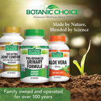 Botanic Choice Pro-Advanced Urinary Formula-Blend for Urinary Tract Health Support - Magnesium Cranberry Uva Ursi Damiana - 60 Capsules