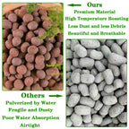 Legigo 4LB Leca Clay Pebbles for Plants, 4mm-16mm Clay Balls for Hydroponic