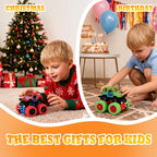 Monster Truck for Boys 3 4 5 6 7 Year Old Push and Go Friction Powered Car