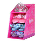 Mastom Girls Princess Dress Up Shoes and Tiara Play Set