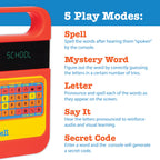 Playmonster Speak & Spell Electronic Game - Educational Learning Toy, Spelling Games, 80s Retro Handheld Arcade, Autism Toys, Activity for Boys, Girls, Toddler, Ages 7+