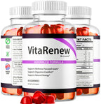 (3 Pack) VitaRenew Gummies - Original VitaRenew Advanced 1050MG Formula - Maximum Strength, Supplement Gummy Official Formula Vita Renew All Natural Overall Wellness Support, 180 Gummies for 3 Months