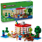 LEGO Minecraft The TNT Jungle House Kids Toy for Pretend Play - Collectible Minecraft Toy - Building Set for Boys and Girls 8+ - Gift Idea for Birthdays and Video Game Fans - 21275