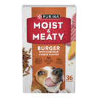 Purina Moist & Meaty Soft Dog Food Pouches, 36 ct