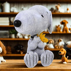 Roman Snoopy and Woodstock Garden Statue, 8.75-inch Height, Resin, Stone Mix, Home, Garden, Outdoor