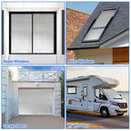 YoleShy Double Reflective Insulation 24 in X 20 FT RV Window Insulation for Summer Heat Reflective Window Film for Roof, Car, Garage Doors