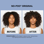 DevaCurl No-Poo Original Non-Lathering Cleanser for Rich Moisture, Fresh Rose, 32 Fl Oz