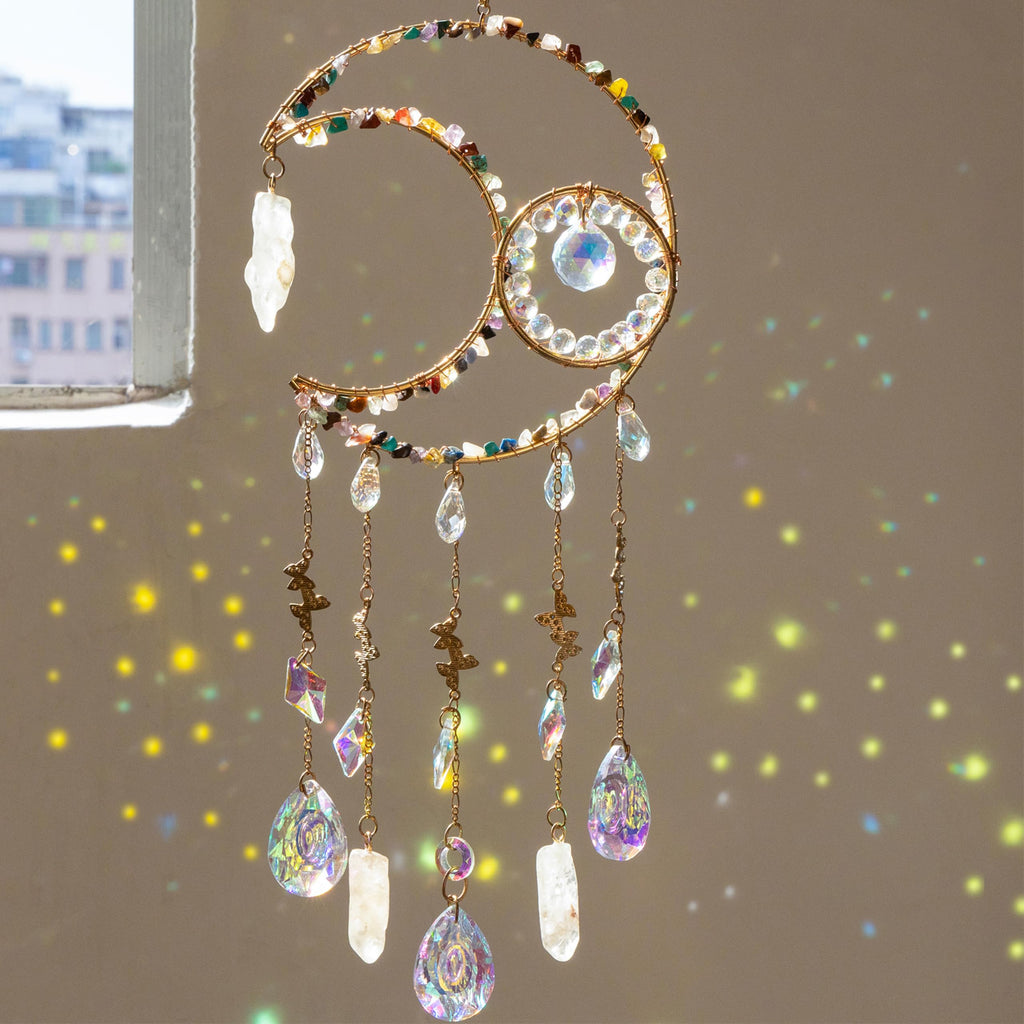 Crystal Suncatcher Window Hanging Decor Rainbow Maker Sun Catchers Indoor