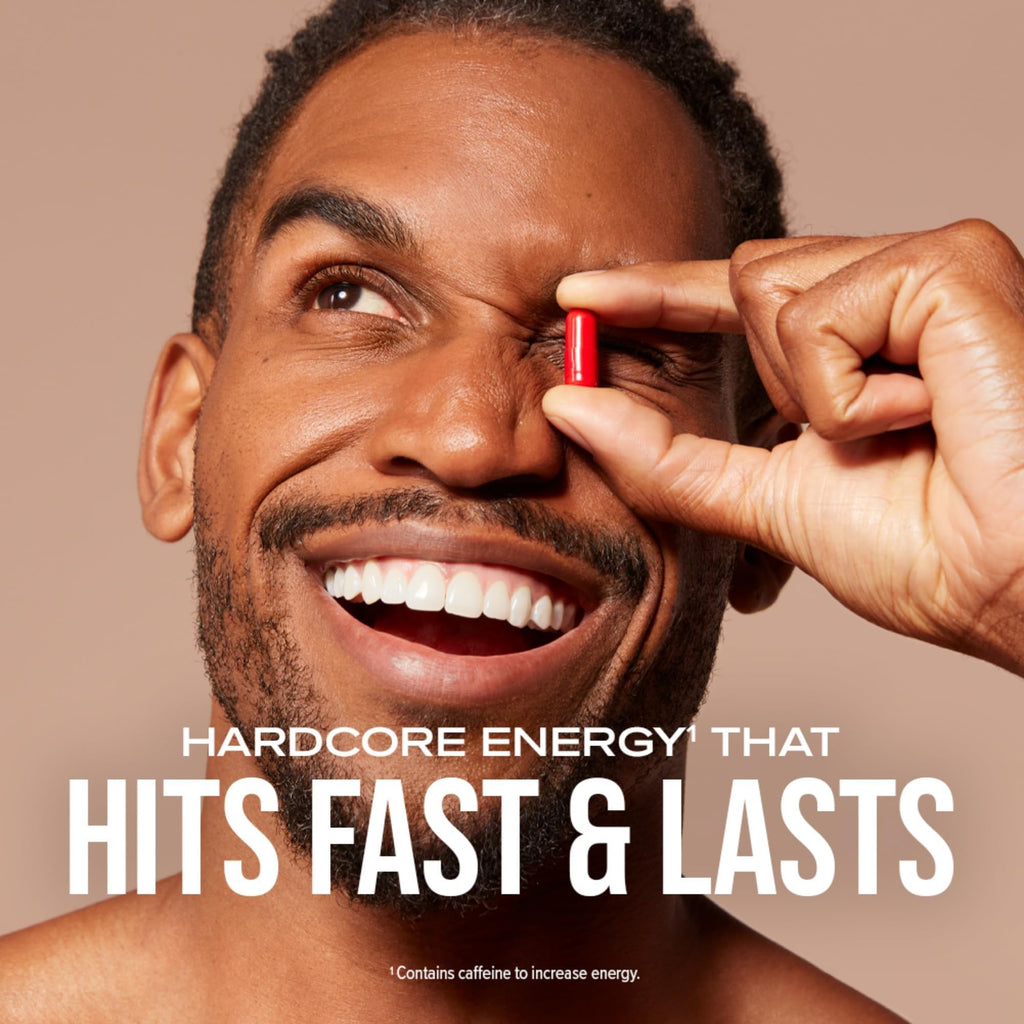 Hydroxycut Hardcore - 60 Rapid-Release Capsules - Thermogenic Calorie Burn, Extreme Energy + Focus, Maximum Intensity - for Women & Men