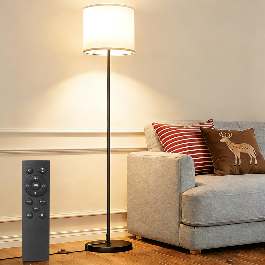 Keepsmile Dimmable Floor Lamps for LivingRoom with 12W LED Bulb,Foot Switch