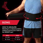 MUELLER Sports Medicine Adjustable Back Brace, Ideal for Upper and Lower Back Pain, Relief & Support for Men and Women, Strains, Sciatica, Scoliosis, Black, One Size