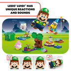 LEGO Super Mario Super Mario Adventures with Interactive Luigi Toy - Building Toys for Kids, Boys & Girls, Ages 6+ - Nintendo Birthday Gift Idea with 4 Figures - 71440