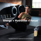 Optimum Nutrition Amino Energy Powder Plus Focus, with BCAA, Electrolytes, and Caffeine, Sunkissed Citrus, 65 Servings (Packaging May Vary)