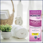 Monistat Chafing Relief Powder Gel, Long-Lasting Anti-Chafing Protection for Bikini Area, Thighs and Bra Lines, 1.5 Oz, Pack of 4