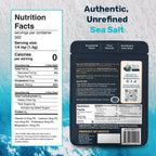 Baja Gold Signature Mineral Sea Salt - Recommended by Gary Brecka - Organic Natural Grain Salt for Cooking & Baking | Authentic Baja Salt | Ideal for All Culinary Creations | 1 lb. Resealable Bag, 300+ Servings