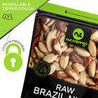 NUT CRAVINGS - Raw Brazil Nuts, Unsalted (16oz - 1 LB) No Shell, Whole