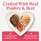 Purina Fancy Feast Poultry & Beef Wet Cat Food Variety Pack, 3 oz, 24-Pack