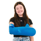 BLOCCS 100% Waterproof Cast Covers for Shower Arm Kids- Swim Cover, Cast Bag for Bath. Durable Cast Sleeve for Swimming - #CA79-L - Child Arm (Large)