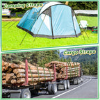 2,425 Lbs Strength Tree Straps, 216FT Tree Tie Support Straps for Staking