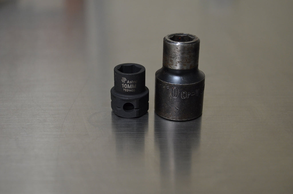Astro Tools 78314 14-Piece 3/8" Drive Low Profile Nano Impact Sockets - Metric