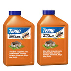 TERRO Perimeter Outdoor Ant Bait Plus, 2-Pack, 2 lb Shaker Canisters