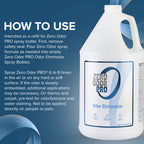 Zero Odor Pro Commercial Odor Eliminator Refill, Room Deodorizer, 128 oz