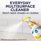 Pledge pH-Balanced Multisurface Cleaner Spray for Everyday Care, Fresh Citrus Scent, 25oz (Pack of 3)