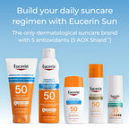 Eucerin Advanced Hydration SPF 50 Sunscreen Spray, Lightweight Spray Sunscreen with Hyaluronic Acid and Humectants, Hypoallergenic, Fragrance and Alcohol Free, 6 Oz Bottle