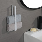 Alise Hand Towel Holder,12 Inch Towel Bar for Bathroom,Towel Racks for Lavatory,Wall Mount Towel Hanger,SUS304 Stainless Steel Towel Rail,White Finish
