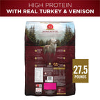 Purina ONE True Instinct Dry Dog Food, Real Turkey & Venison, 27.5 lb Bag