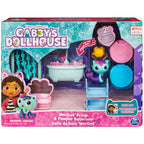 Gabby's Dollhouse, Primp and Pamper Bathroom with Mercat Figure, 3 Accessories, 3 Furniture and 2 Deliveries, Kids Toys for Ages 3 and up
