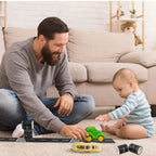 Haconba 10 Rolls 16.4 Feet Road Tape Black Road Tapes for Kids Toy Car Track Racing Party Decoration (Style Set 1)