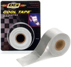 Design Engineering Cool-Tape | Self-Adhesive Heat Reflective Tape - High Temp (up to 400F)| 1.5" x 15' Roll | Flexible Heat Shield for Automotive & Industrial Use