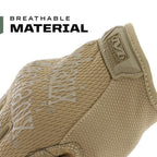 Mechanix Wear: The Original Coyote Tactical Work Gloves with Secure Fit, Flexible Grip for Multi-purpose Use, Durable Touchscreen Safety Gloves for Men (Large, Coyote Brown)