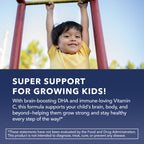 Omega Gummies for Kids, Lemon & Orange, 60ct, Body & Brain Support