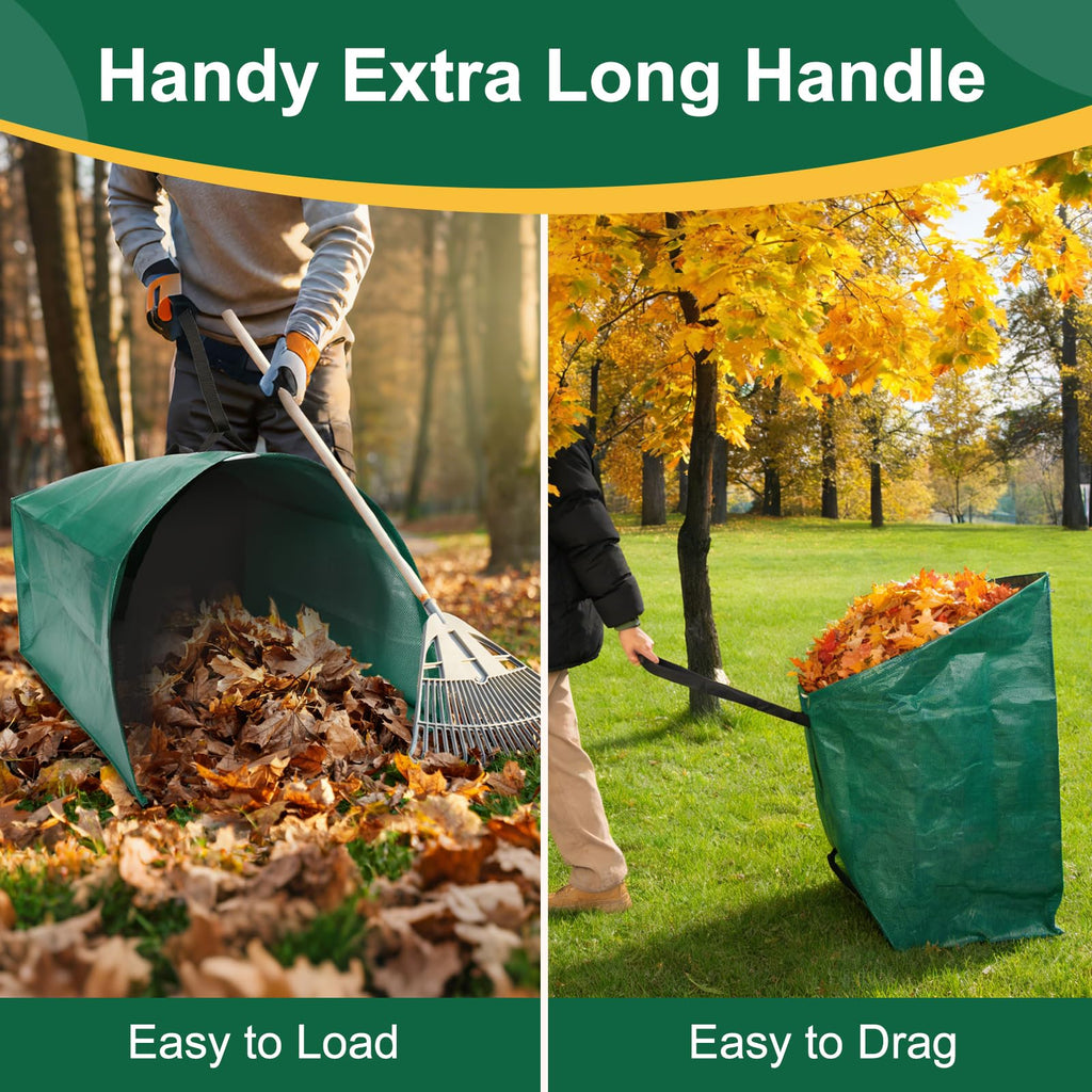 NIGOOLATA 72 Gallon Leaf Collector, Yard Waste Bags, Lawn Leaf Bags, 1 Pack