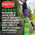 O'Keeffe's Hand and Body Lotion with Glycerin and Shea Butter - 12 oz Pump (2 Pack) - Daily Essential Hydration, Heals & Relieves Extremely Dry Skin
