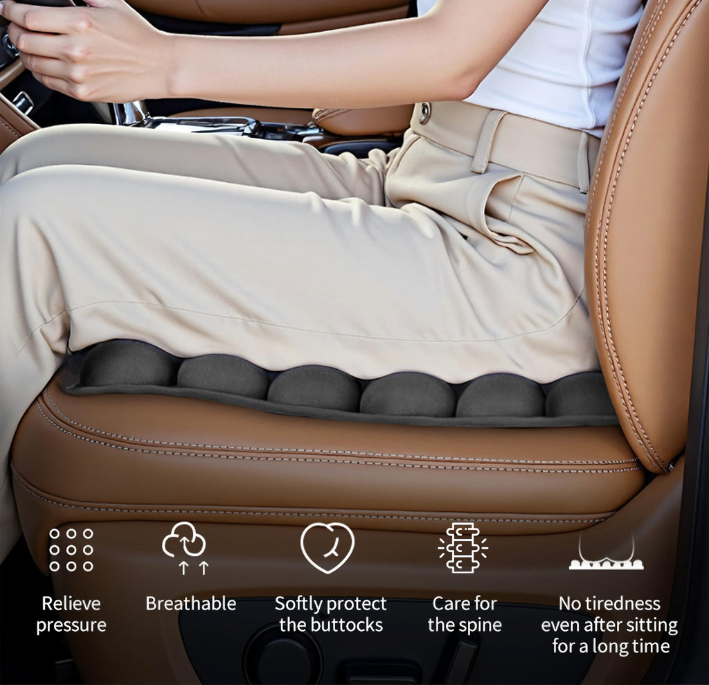 MTGKY Sondor Travel Seat Cushion,Inflatable Travel Seat Cushion for Airplane,Portable & Adjustable,Airplane Gadgets,Inflatable Cushion for Wheelchair, Travel,Driving,Office Work
