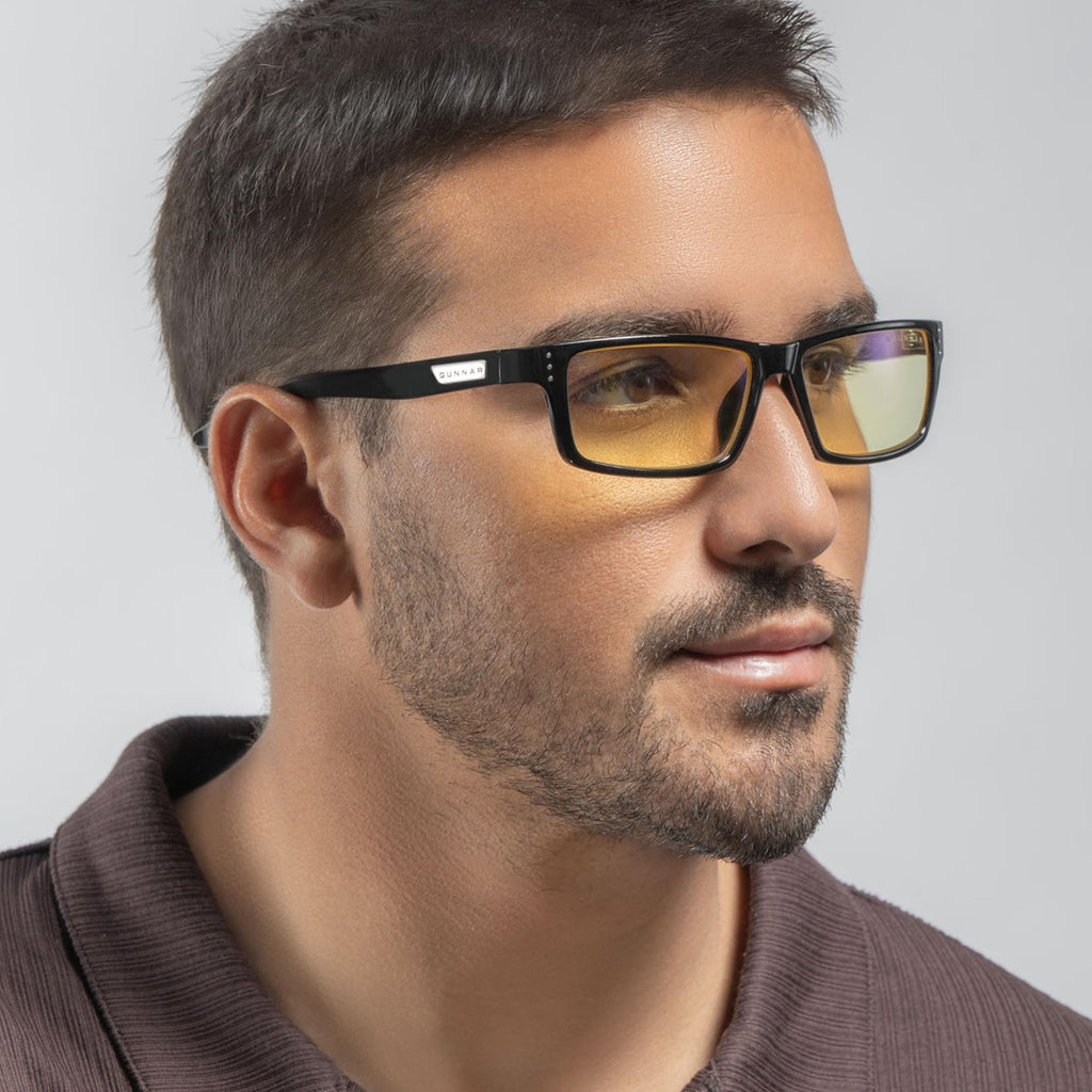 GUNNAR - Premium Gaming and Computer Glasses - Blocks 35-98% Blue Light - Vertex