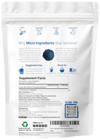 Organic Blue Spirulina Powder (Phycocyanin Extract), 60 Servings - No Fishy Smell, 100% Vegan Protein from Blue-Green Algae, Natural Luminous Food Coloring for Smoothies, Baking, Drinks & Cooking