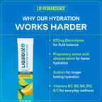 Liquid I.V. Sugar Free Hydration Electrolytes, Lemon Lime, 14 Count