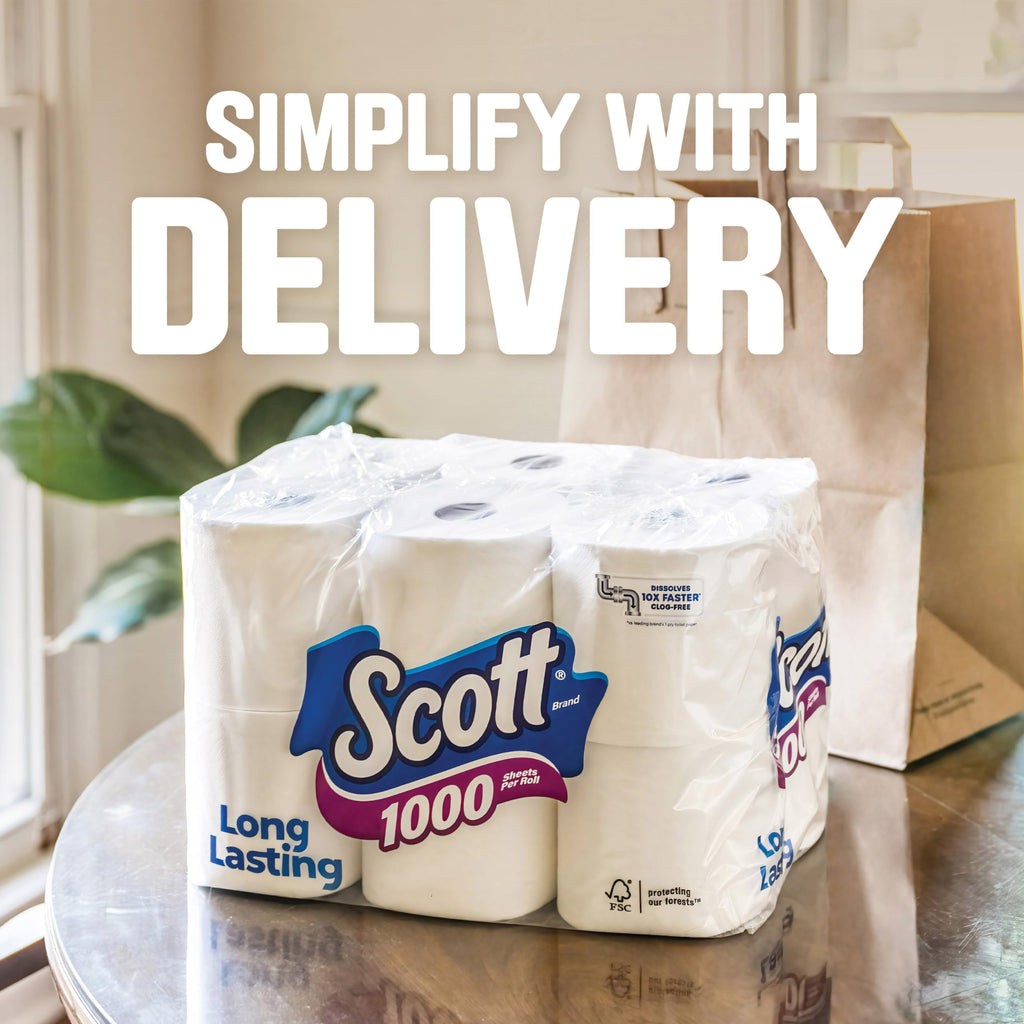Scott, Scott Bath Tissue 8 Roll, 8 Count