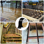 Oleitodh 10 Rolls Joist Tape Decks Bulk Flashing Tape for decking 2 Inch x 50' Weatherproof Butyl Sealant Deck Tape Joist-Beam Joist Tape for Wood Joists Decks Roof